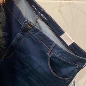 PLUS SIZE NWT Women's Straight Leg Jeans - Blue